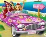 Игра Пляжная Поездка Принцесс | Princesses Beach Trip